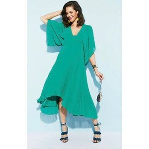 Club Monaco pleated swing dress
